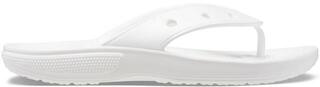 Vitorlás cipő Crocs Classic Flip White - 2