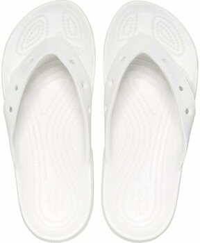 Buty żeglarskie unisex Crocs Classic Crocs Flip White 45-46 - 4