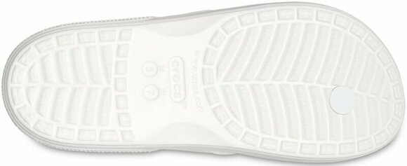Unisex Schuhe Crocs Classic Crocs Flip White 45-46 - 6