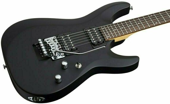 Electric guitar Schecter C-6 FR Deluxe Satin Black - 5
