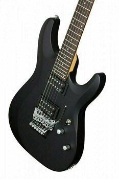Elektrická gitara Schecter C-6 FR Deluxe Satin Black - 6