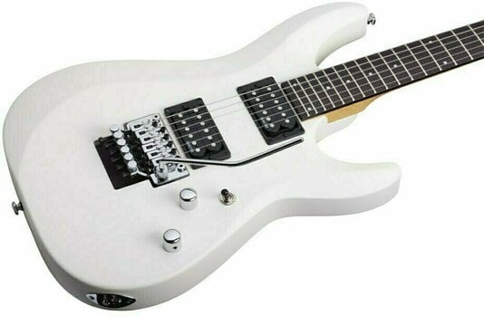 Guitarra elétrica Schecter C-6 FR Deluxe Satin White - 4