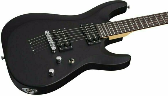 Elektrische gitaar Schecter C-6 Deluxe Satin Black - 2