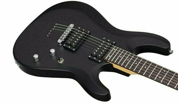 Elektrische gitaar Schecter C-6 Deluxe Satin Black - 3