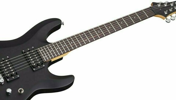 Elektrická kytara Schecter C-6 Deluxe Satin Black - 6