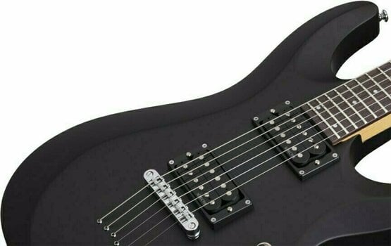 Electric guitar Schecter C-6 Deluxe Satin Black - 8