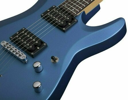 Guitare électrique Schecter C-6 Deluxe Satin Metallic Light Blue - 3