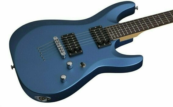 Electric guitar Schecter C-6 Deluxe Satin Metallic Light Blue - 4