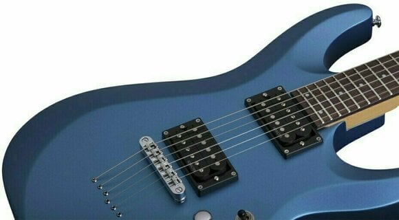 Elektrische gitaar Schecter C-6 Deluxe Satin Metallic Light Blue - 5
