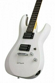 Elektromos gitár Schecter C-6 Deluxe Satin White - 6