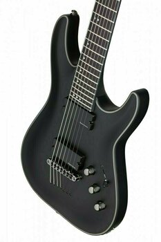 Elektrische gitaar Schecter Blackjack SLS C-7 A Satin Black - 8