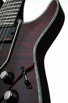 7-strenget elektrisk guitar Schecter Hellraiser C-7 FR Black Cherry - 2