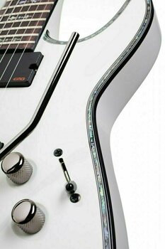 Elektrische gitaar Schecter Hellraiser C-7 FR Gloss White - 3