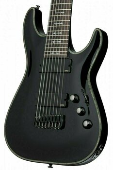 8-strängad elgitarr Schecter Hellraiser C-8 Gloss Black - 5