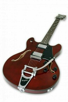 Halvakustisk gitarr Schecter Corsair W Walnut Halvakustisk gitarr - 3