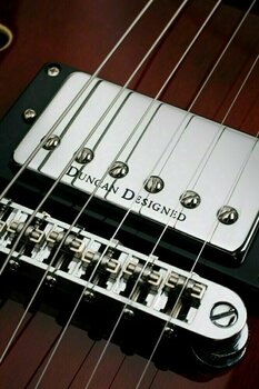 Halvakustisk gitarr Schecter Corsair W Walnut Halvakustisk gitarr - 5