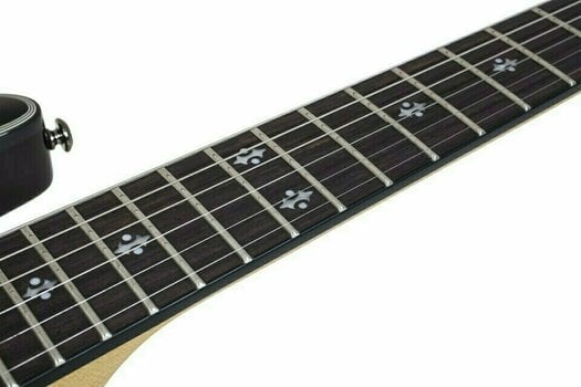 7-string Electric Guitar Schecter Damien Elite-7 FR Crimson Red Burst - 8