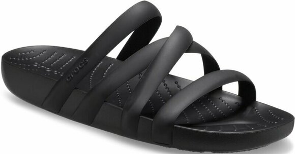 Unisex Schuhe Crocs Splash Strappy Black 33-34 - 2