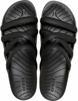 Unisex Schuhe Crocs Splash Strappy Black 33-34 - 4