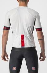 Cycling jersey Castelli Entrata Vi Jersey Ivory/Light Black-Red 3XL - 1