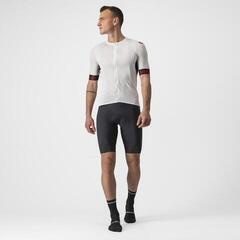 Cycling jersey Castelli Entrata Vi Jersey Ivory/Light Black-Red 3XL - 6