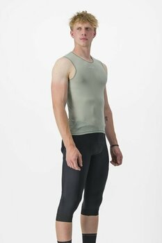 Jersey/T-Shirt Castelli Pro Mesh 2.0 Sleeveless Funktionsunterwäsche-Muskelshirt Defender Green M - 6