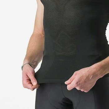 Jersey/T-Shirt Castelli Core Seamless Base Layer Muskelshirt Black L/XL - 5