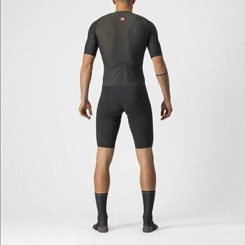 Cykeltrøje Castelli Btw Speed Suit Jersey-Shorts Black M - 2