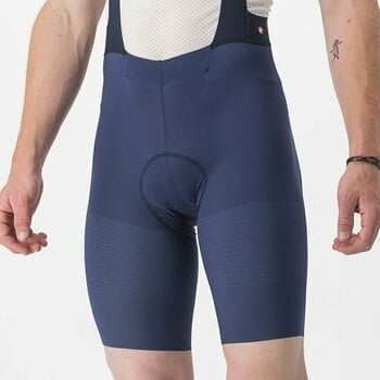 Cycling Short and pants Castelli Premio Black Bibshort Belgian Blue XL Cycling Short and pants - 6
