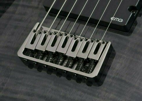 7-string Electric Guitar Schecter Damien Elite-7 Trans Black Burst - 5