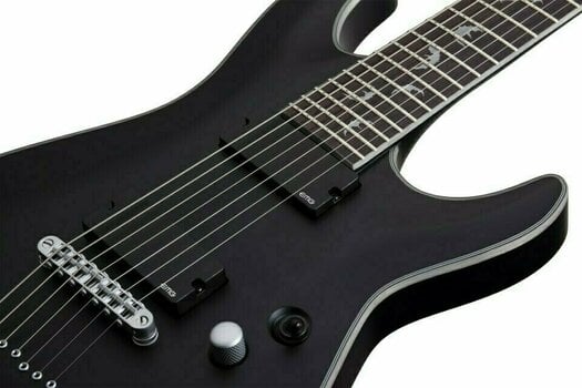 Elektrická gitara Schecter Damien Platinum-7 Satin Black - 6
