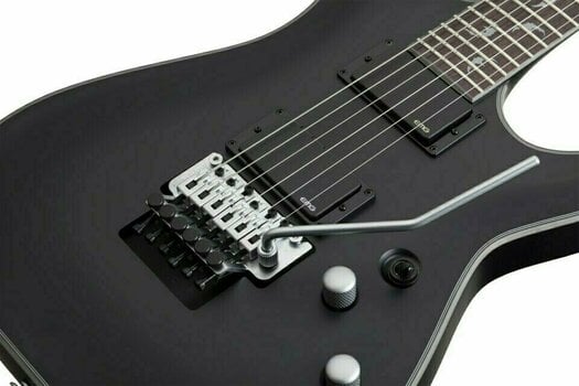 Elektrische gitaar Schecter Damien Platinum-6 FR Satin Black - 4