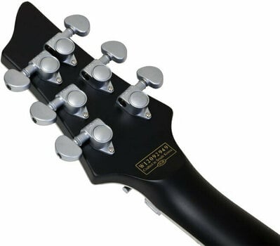 Elektrische gitaar Schecter Damien Platinum-6 FR Satin Black - 5