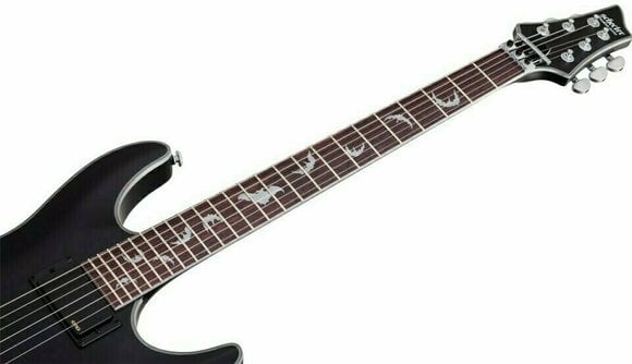 Guitarra elétrica Schecter Damien Platinum-6 FR Satin Black - 7