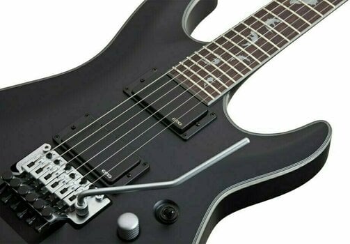 Electric guitar Schecter Damien Platinum-6 FR Satin Black - 8