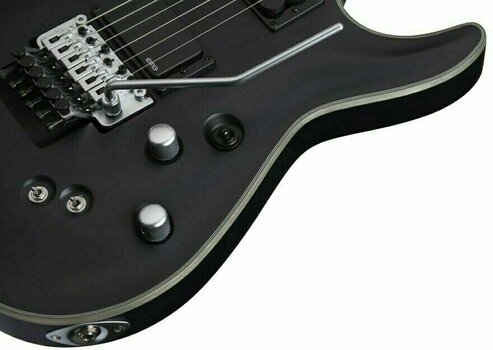 Electric guitar Schecter Damien Platinum-6 FR S Satin Black - 2