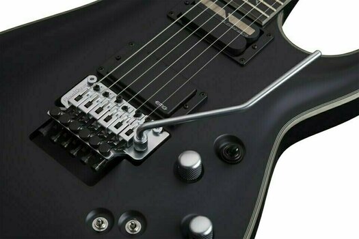 Guitarra eléctrica Schecter Damien Platinum-6 FR S Satin Black - 5