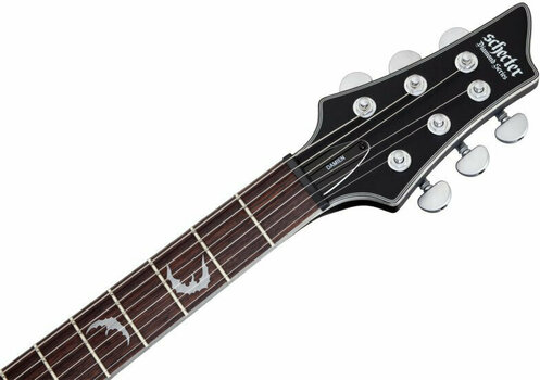 Guitare électrique Schecter Damien Platinum-6 Satin Black - 9