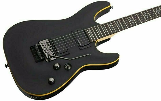 Guitarra elétrica Schecter Demon-6 FR Aged Black Satin - 2