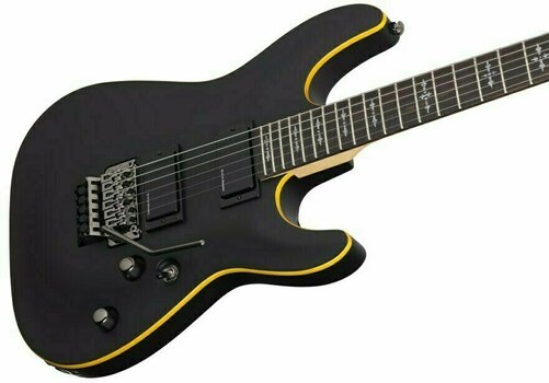 Elektrische gitaar Schecter Demon-6 FR Aged Black Satin - 3