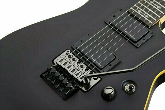 Guitare électrique Schecter Demon-6 FR Aged Black Satin - 4