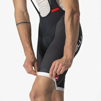 Cycling Short and pants Castelli Competizione Kit Bibshort Black/Silver Gray S Cycling Short and pants - 3