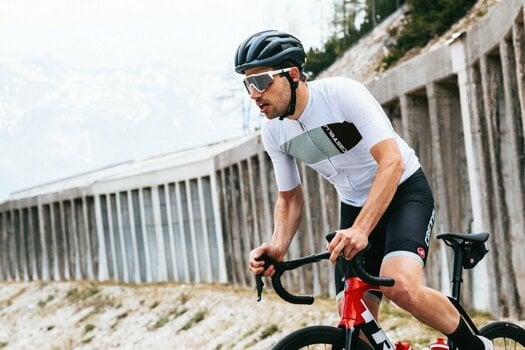 Nadrág kerékpározáshoz Castelli Competizione Kit Bibshort Black/Silver Gray S Nadrág kerékpározáshoz - 7