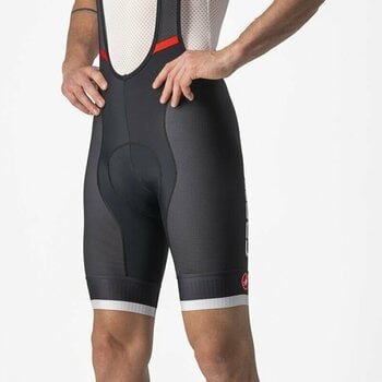 Cycling Short and pants Castelli Competizione Kit Bibshort Black/Silver Gray XL Cycling Short and pants - 4