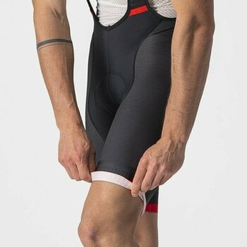 Cycling Short and pants Castelli Competizione Kit Bibshort Black/Red S Cycling Short and pants - 3