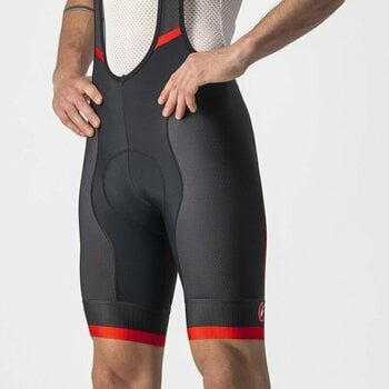 Cycling Short and pants Castelli Competizione Kit Bibshort Black/Red S Cycling Short and pants - 4