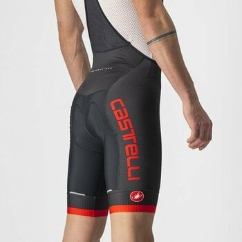 Cycling Short and pants Castelli Competizione Kit Bibshort Black/Red S Cycling Short and pants - 5
