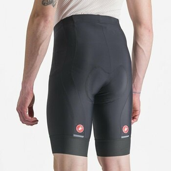 Calções e calças de ciclismo Castelli Entrata 2 Short Black XL Calções e calças de ciclismo - 2