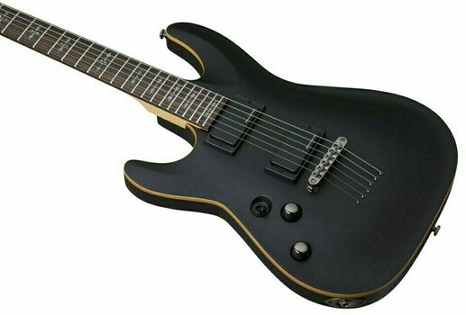 Electric guitar Schecter Demon-6 Satin Black - 2