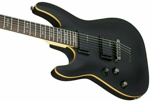 Electric guitar Schecter Demon-6 Satin Black - 3
